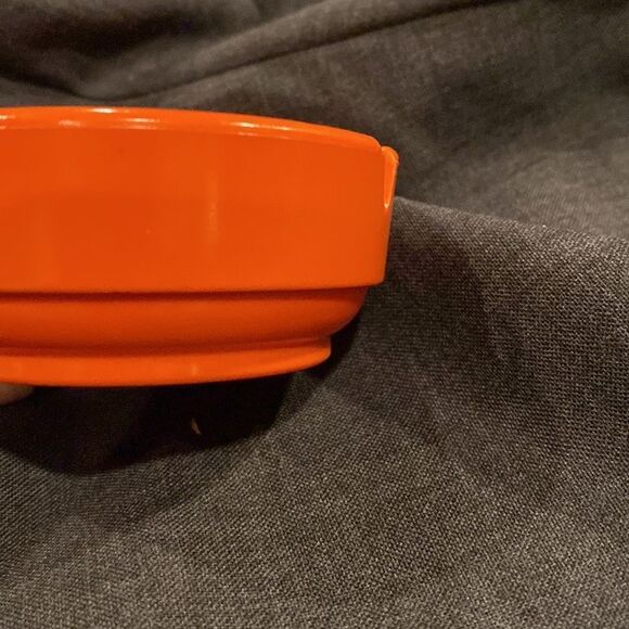 Ges Line vintage Ashtray 70’s Style Orange 3” - Picture 4 of 6